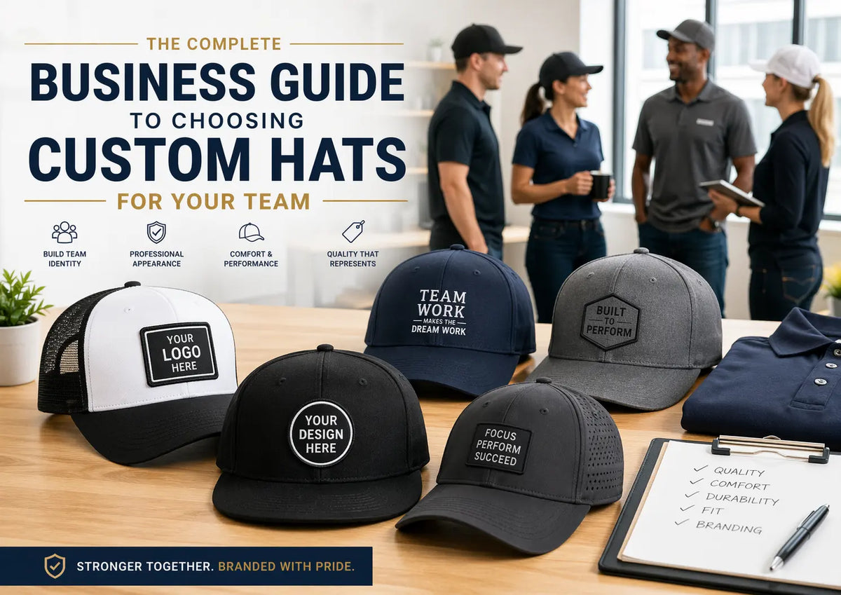 Custom Hats for Business: The Complete Guide (2026) H&S Embroidery