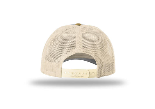 Richardson Custom Embroidered Richardson 115 Low-Profile Trucker Cap - Adjustable Snapback, Mesh Back Cap Custom hat, custom baseball hat, custom trucker hat, custom embroidered hat, embroidered hat