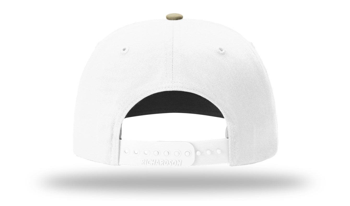 Richardson Custom Embroidered Richardson 312 Solid Twill Trucker Snapback Cap Custom hat, custom baseball hat, custom trucker hat, custom embroidered hat, embroidered hat