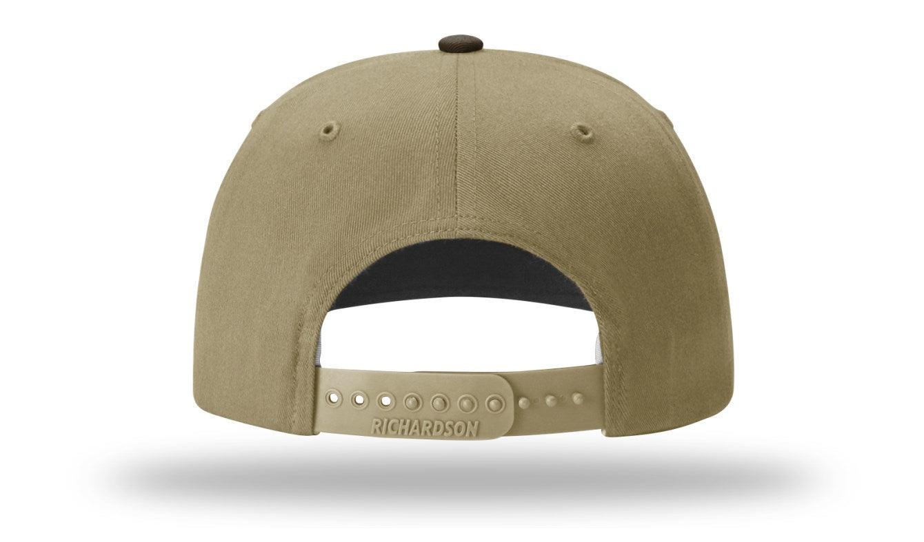 Richardson Custom Embroidered Richardson 312 Solid Twill Trucker Snapback Cap Custom hat, custom baseball hat, custom trucker hat, custom embroidered hat, embroidered hat