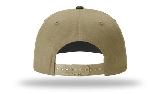 Richardson Custom Embroidered Richardson 312 Solid Twill Trucker Snapback Cap Custom hat, custom baseball hat, custom trucker hat, custom embroidered hat, embroidered hat