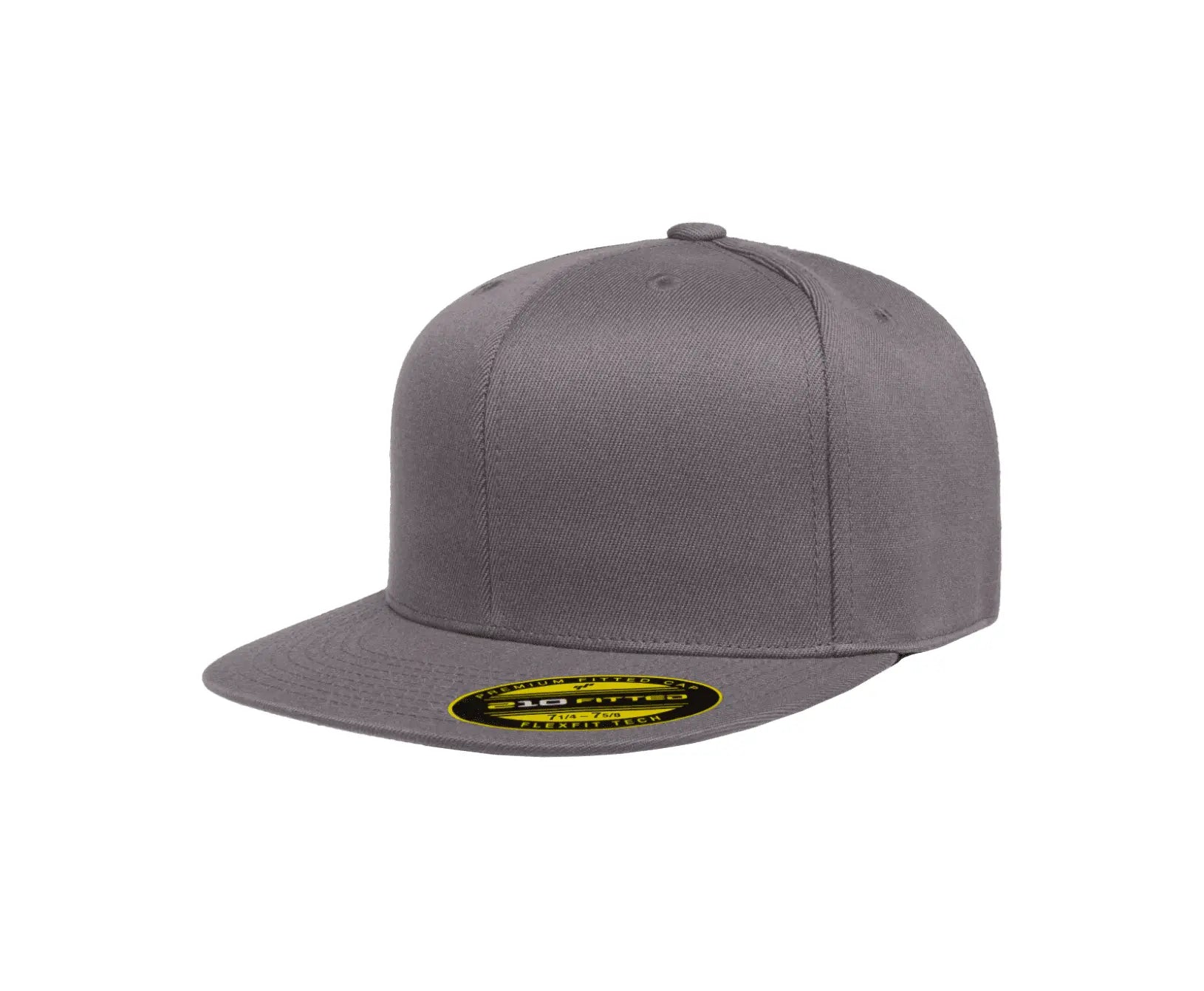 Cappellino Original Flexfit - Dark Grey, Taglia L/XL, In Misto Cotone E Poliestere, Sottopiega Silver, Senza Pieghe