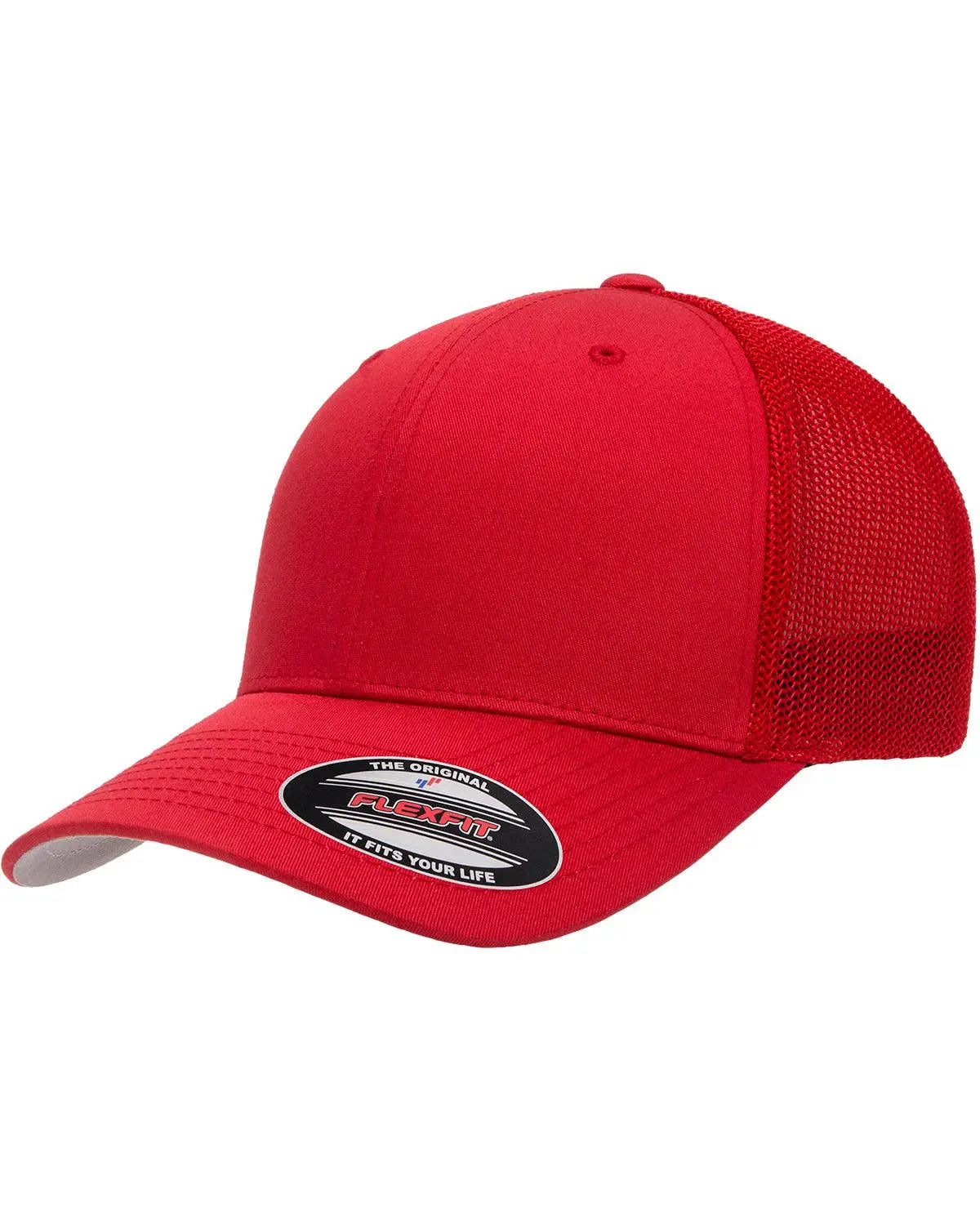 Custom Embroidered Flexfit 6511 Trucker Fitted Cap custom logo product image