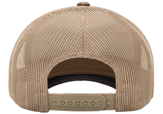 Custom Embroidered YP Classics® Multicam® retro trucker cap