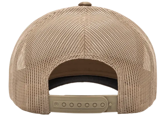 Custom Embroidered YP Classics® Multicam® retro trucker cap custom logo product image