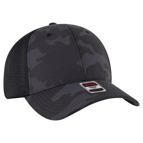 Custom Embroidered OTTO COMFY Low Profile Mesh Back Trucker Cap custom logo product image