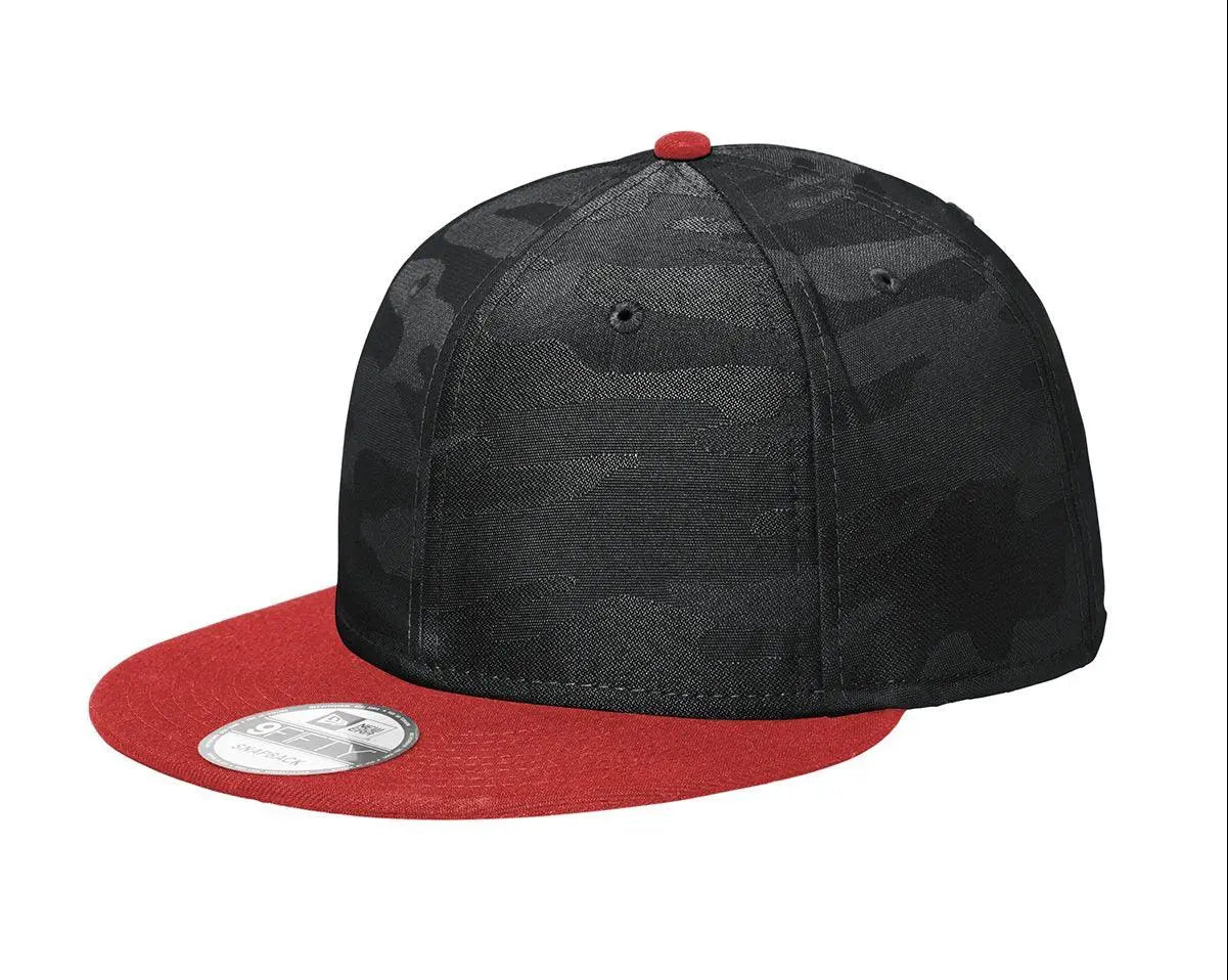 Custom Embroidered New Era ® Camo Flat Bill Snapback Cap custom logo product image