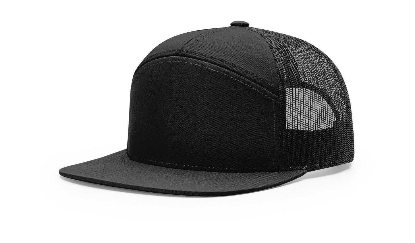 Richardson CUSTOM EMBROIDERED RICHARDSON 168 TRUCKER SNAPBACK CAP Custom hat, custom baseball hat, custom trucker hat, custom embroidered hat, embroidered hat