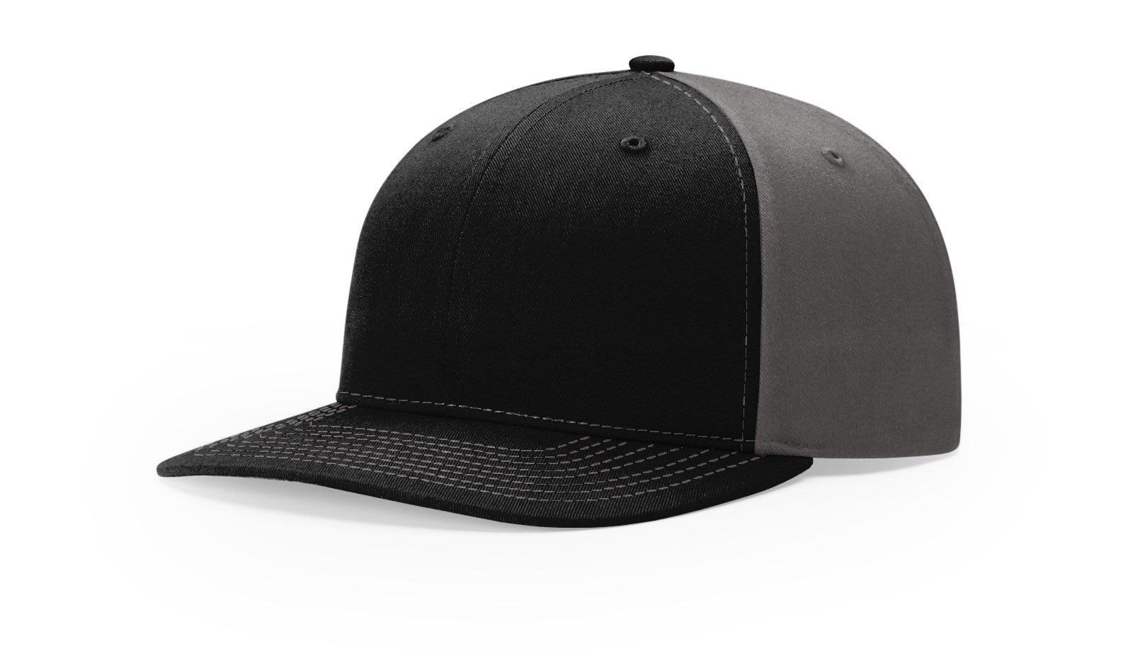 Richardson Custom Embroidered Richardson 312 Solid Twill Trucker Snapback Cap Custom hat, custom baseball hat, custom trucker hat, custom embroidered hat, embroidered hat