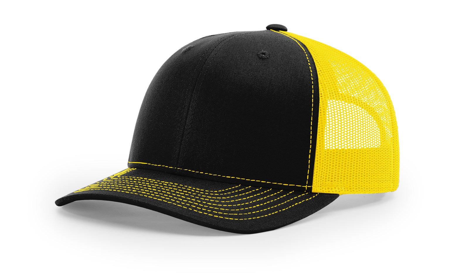 Richardson Custom Embroidered Richardson 112 Mid-Profile Trucker Snapback Cap Custom hat, custom baseball hat, custom trucker hat, custom embroidered hat, embroidered hat