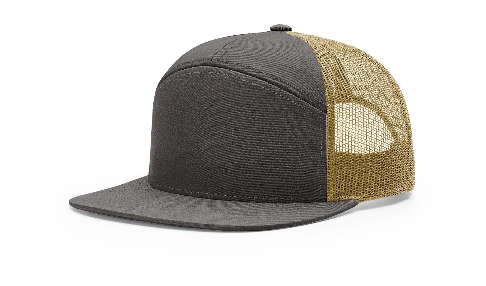 Richardson CUSTOM EMBROIDERED RICHARDSON 168 TRUCKER SNAPBACK CAP Custom hat, custom baseball hat, custom trucker hat, custom embroidered hat, embroidered hat
