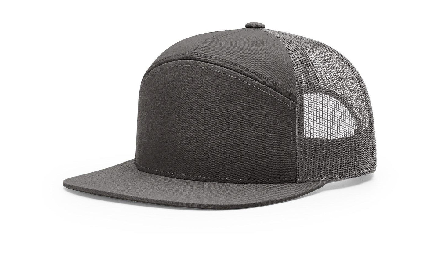 Richardson CUSTOM EMBROIDERED RICHARDSON 168 TRUCKER SNAPBACK CAP Custom hat, custom baseball hat, custom trucker hat, custom embroidered hat, embroidered hat