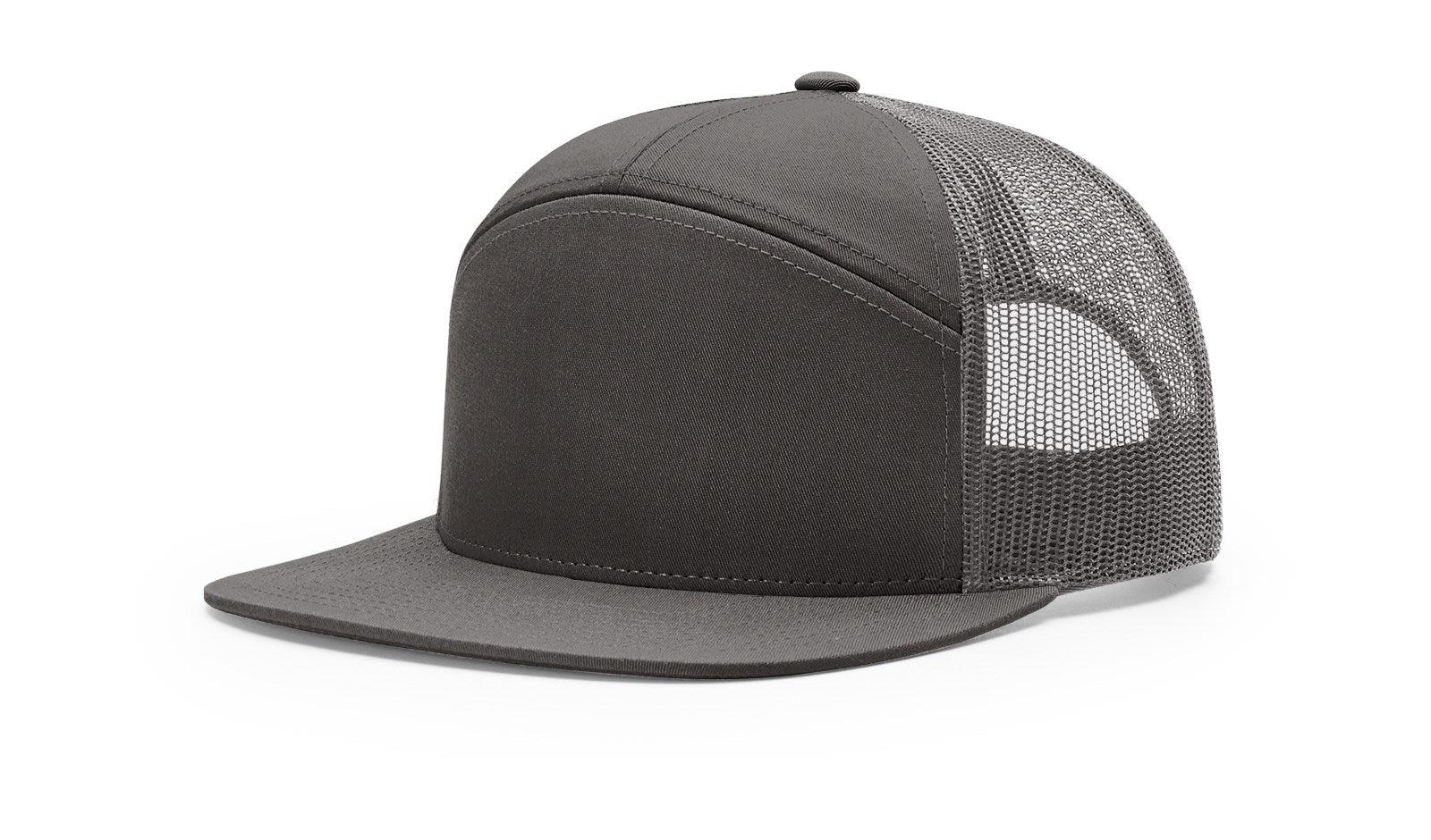 Richardson CUSTOM EMBROIDERED RICHARDSON 168 TRUCKER SNAPBACK CAP Custom hat, custom baseball hat, custom trucker hat, custom embroidered hat, embroidered hat