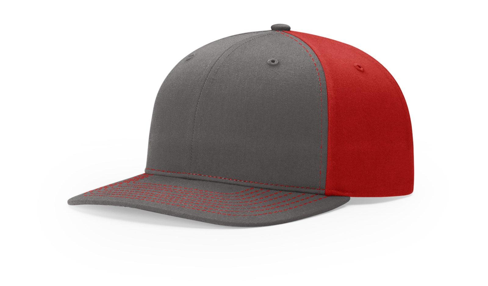 Richardson Custom Embroidered Richardson 312 Solid Twill Trucker Snapback Cap Custom hat, custom baseball hat, custom trucker hat, custom embroidered hat, embroidered hat