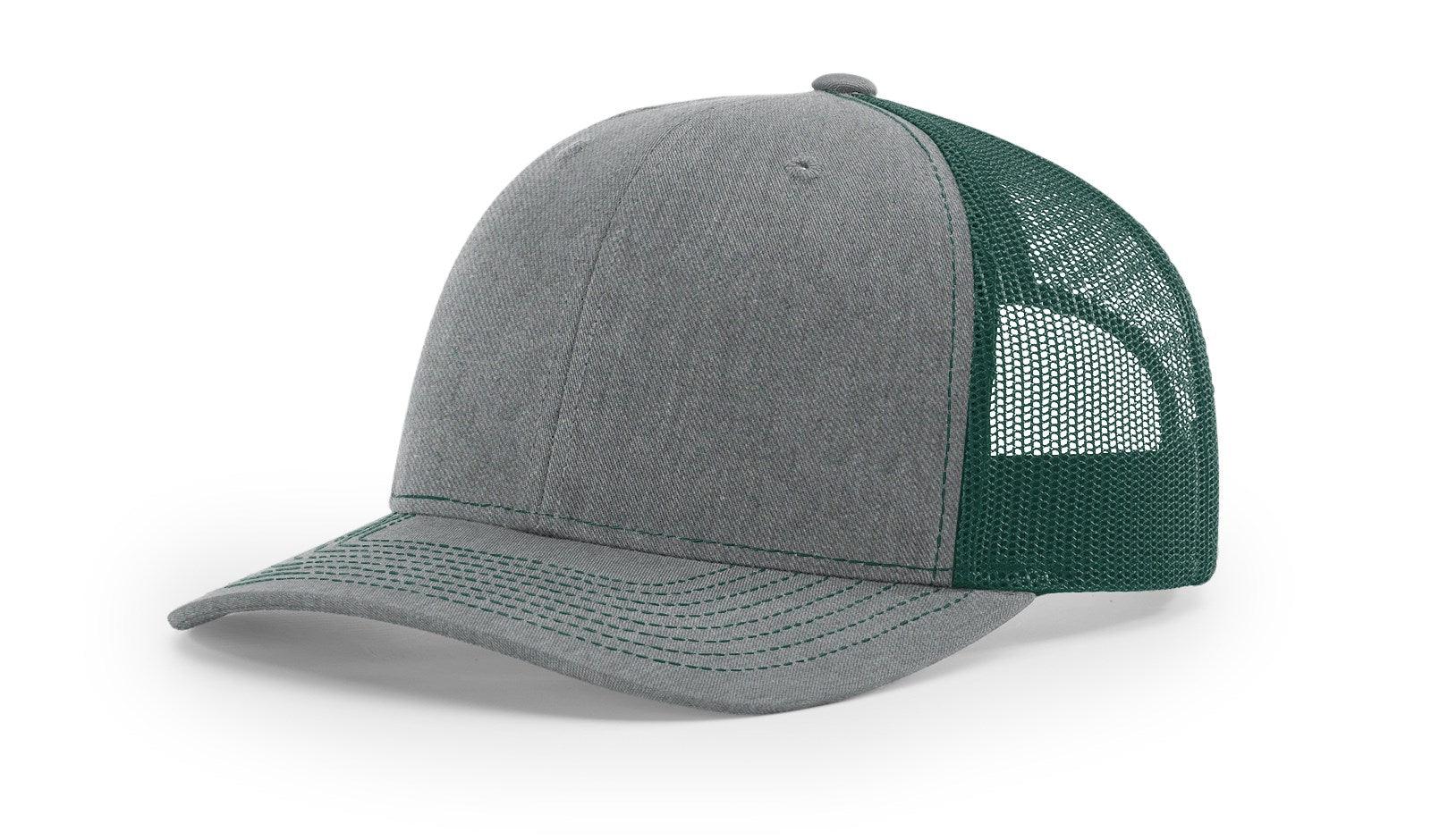 Richardson Custom Embroidered Richardson 112 Mid-Profile Trucker Snapback Cap Custom hat, custom baseball hat, custom trucker hat, custom embroidered hat, embroidered hat