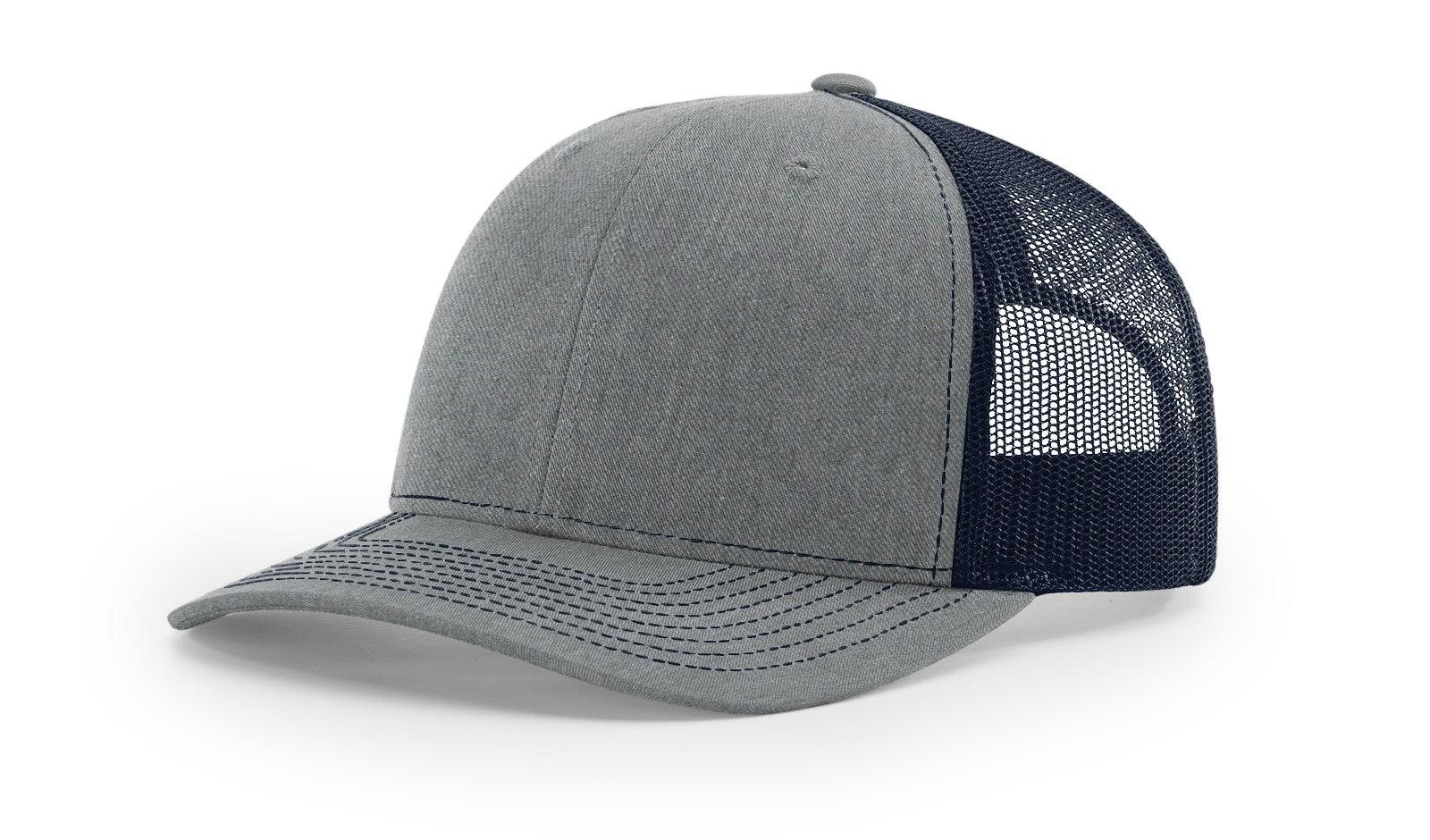 Richardson Custom Embroidered Richardson 112 Mid-Profile Trucker Snapback Cap Custom hat, custom baseball hat, custom trucker hat, custom embroidered hat, embroidered hat