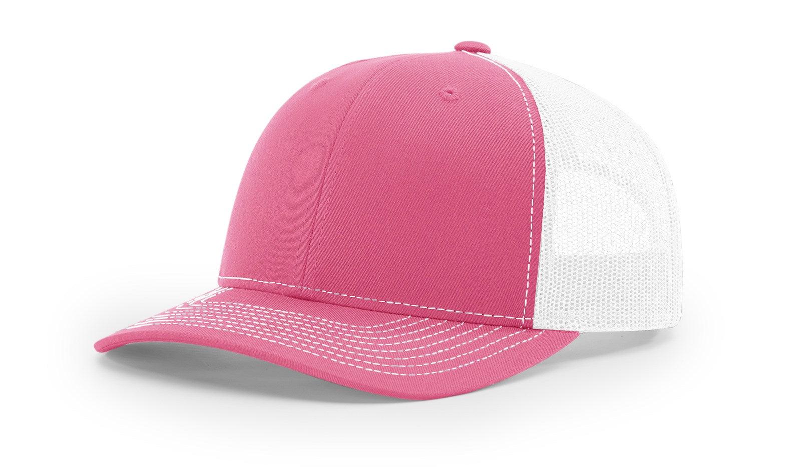 Richardson Custom Embroidered Richardson 112 Mid-Profile Trucker Snapback Cap Custom hat, custom baseball hat, custom trucker hat, custom embroidered hat, embroidered hat