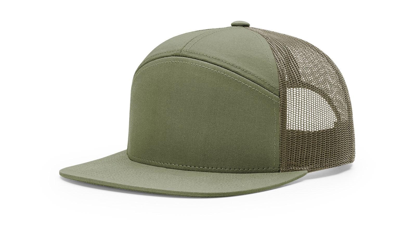 Richardson CUSTOM EMBROIDERED RICHARDSON 168 TRUCKER SNAPBACK CAP Custom hat, custom baseball hat, custom trucker hat, custom embroidered hat, embroidered hat