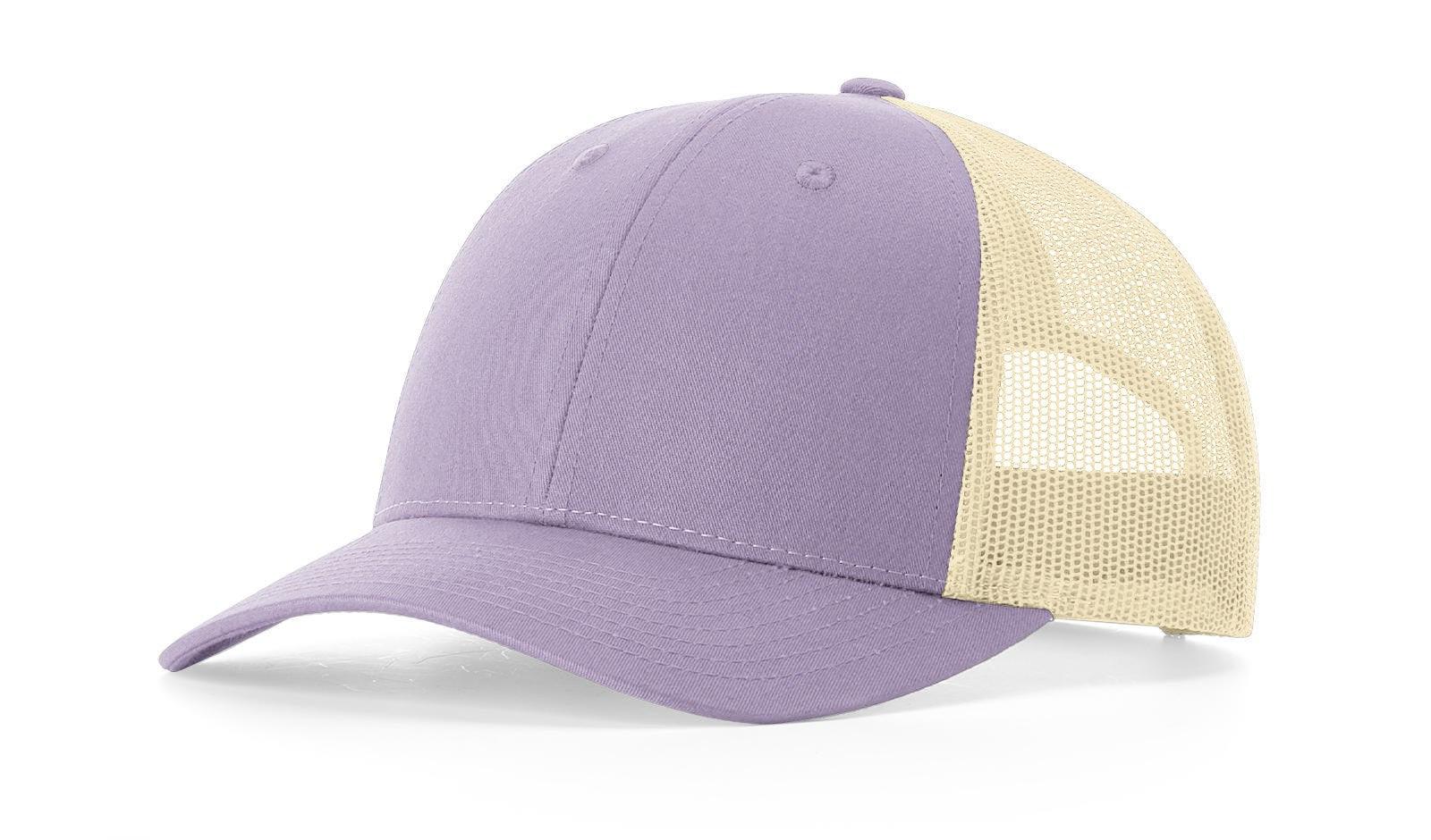 Richardson Custom Embroidered Richardson 115 Low-Profile Trucker Cap - Adjustable Snapback, Mesh Back Cap Custom hat, custom baseball hat, custom trucker hat, custom embroidered hat, embroidered hat