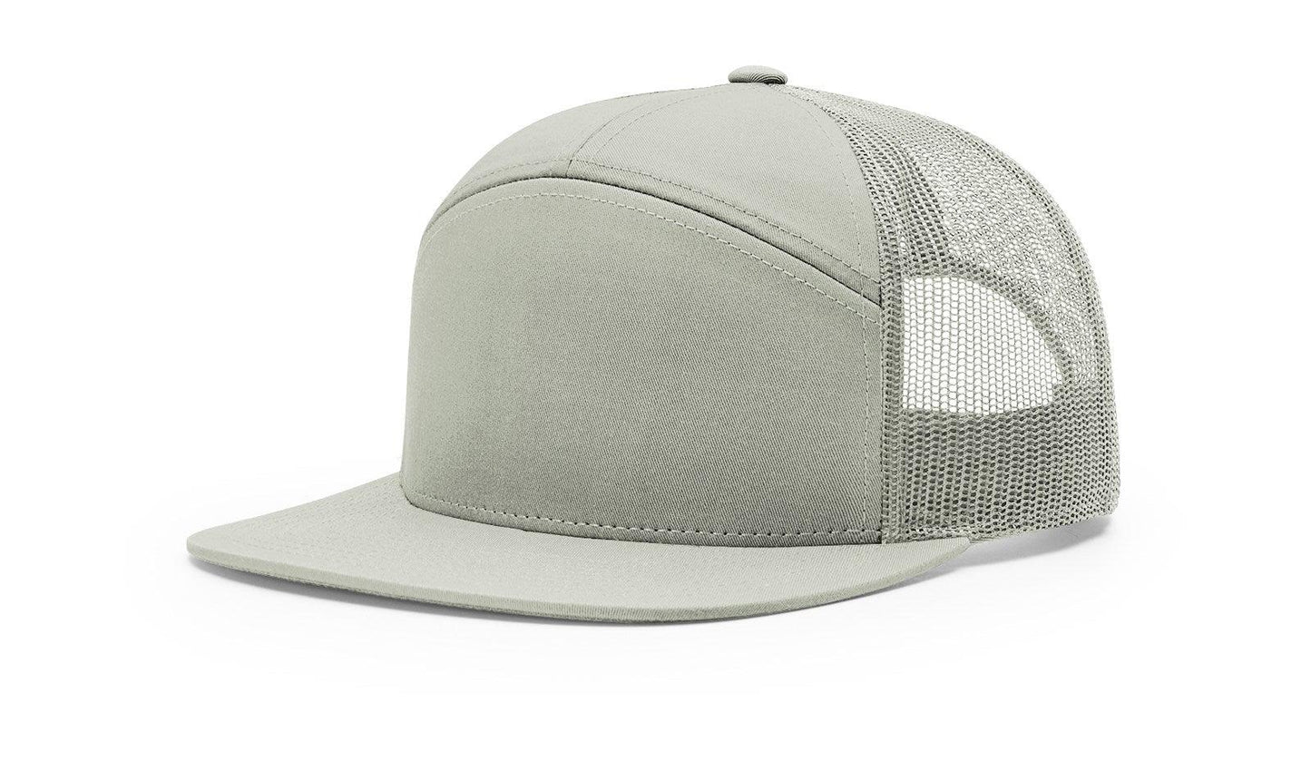 Richardson CUSTOM EMBROIDERED RICHARDSON 168 TRUCKER SNAPBACK CAP Custom hat, custom baseball hat, custom trucker hat, custom embroidered hat, embroidered hat