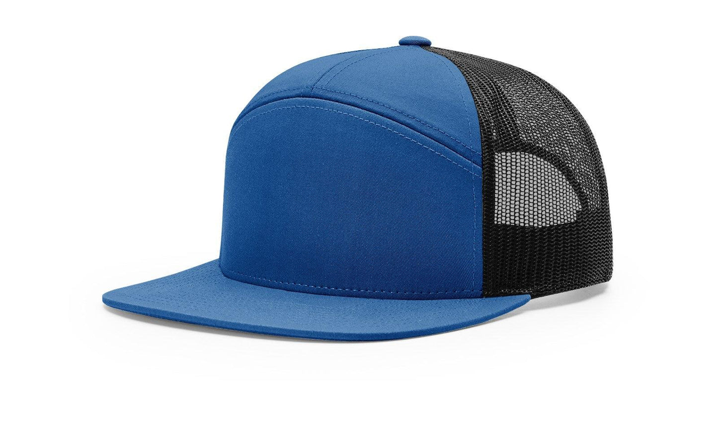 Richardson CUSTOM EMBROIDERED RICHARDSON 168 TRUCKER SNAPBACK CAP Custom hat, custom baseball hat, custom trucker hat, custom embroidered hat, embroidered hat
