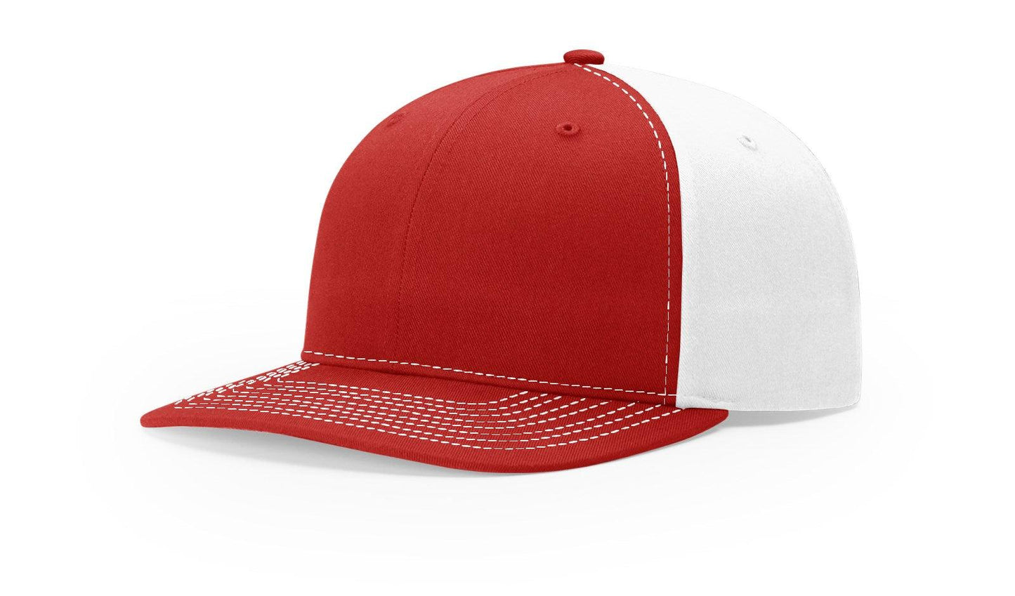 Richardson Custom Embroidered Richardson 312 Solid Twill Trucker Snapback Cap Custom hat, custom baseball hat, custom trucker hat, custom embroidered hat, embroidered hat