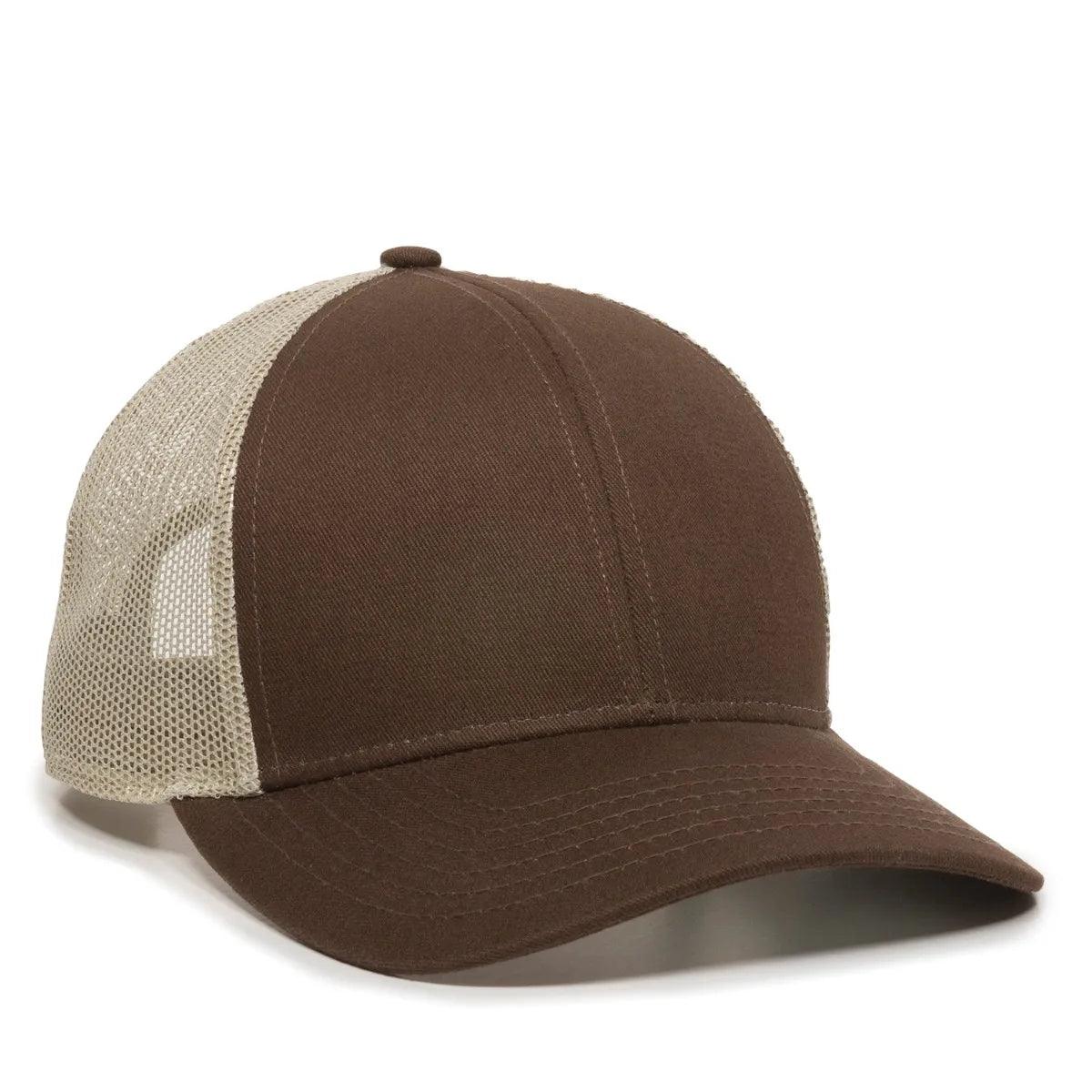 Outdoor Cap Custom Embroidered OC770 Premium Low Profile Trucker Cap Custom hat, custom baseball hat, custom trucker hat, custom embroidered hat, embroidered hat