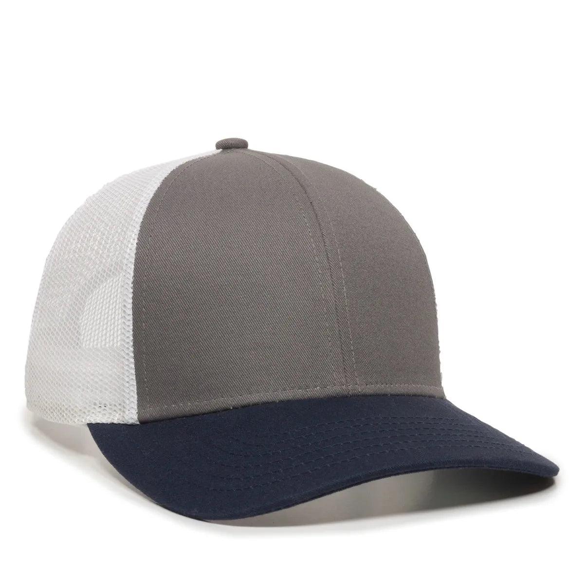 Outdoor Cap Custom Embroidered OC770 Premium Low Profile Trucker Cap Custom hat, custom baseball hat, custom trucker hat, custom embroidered hat, embroidered hat