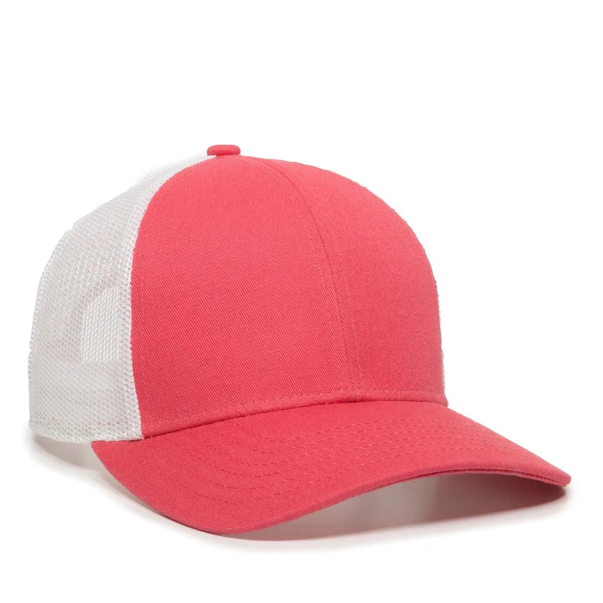Outdoor Cap Custom Embroidered OC770 Premium Low Profile Trucker Cap Custom hat, custom baseball hat, custom trucker hat, custom embroidered hat, embroidered hat