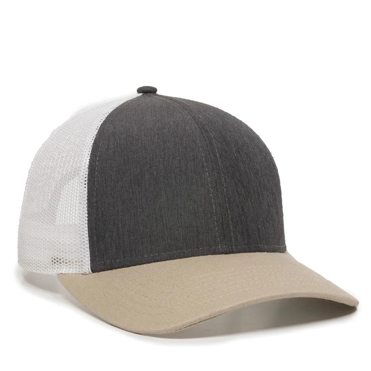 Outdoor Cap Custom Embroidered OC770 Premium Low Profile Trucker Cap Custom hat, custom baseball hat, custom trucker hat, custom embroidered hat, embroidered hat