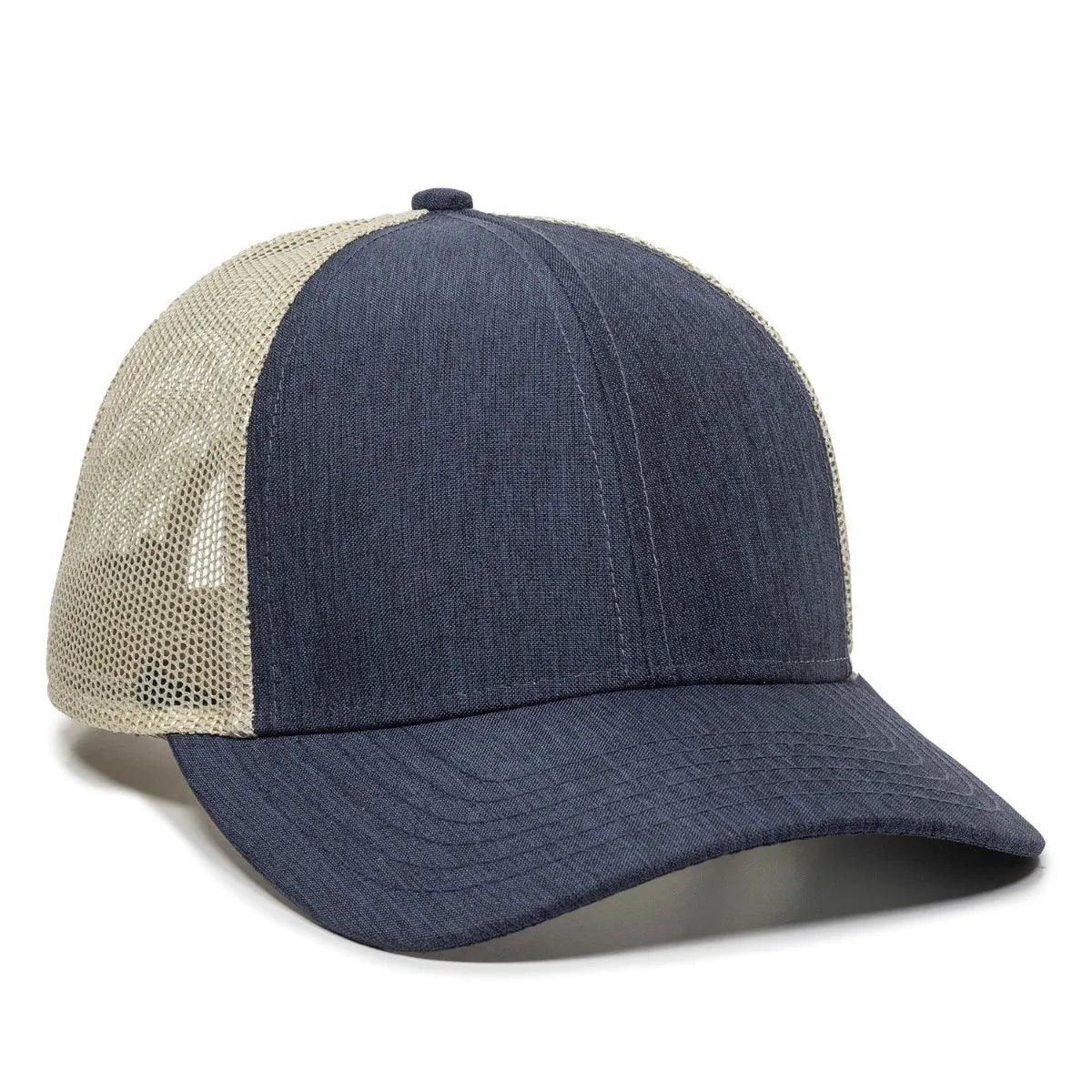 Outdoor Cap Custom Embroidered OC770 Premium Low Profile Trucker Cap Custom hat, custom baseball hat, custom trucker hat, custom embroidered hat, embroidered hat