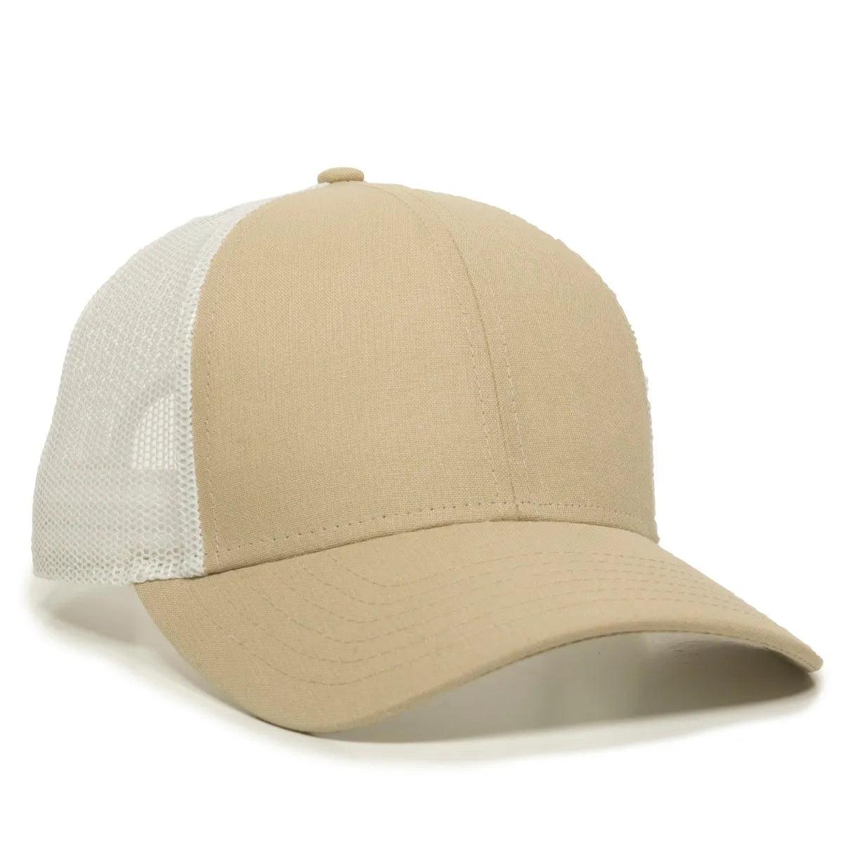 Outdoor Cap Custom Embroidered OC770 Premium Low Profile Trucker Cap Custom hat, custom baseball hat, custom trucker hat, custom embroidered hat, embroidered hat