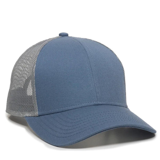 Outdoor Cap Custom Embroidered OC770 Premium Low Profile Trucker Cap Custom hat, custom baseball hat, custom trucker hat, custom embroidered hat, embroidered hat