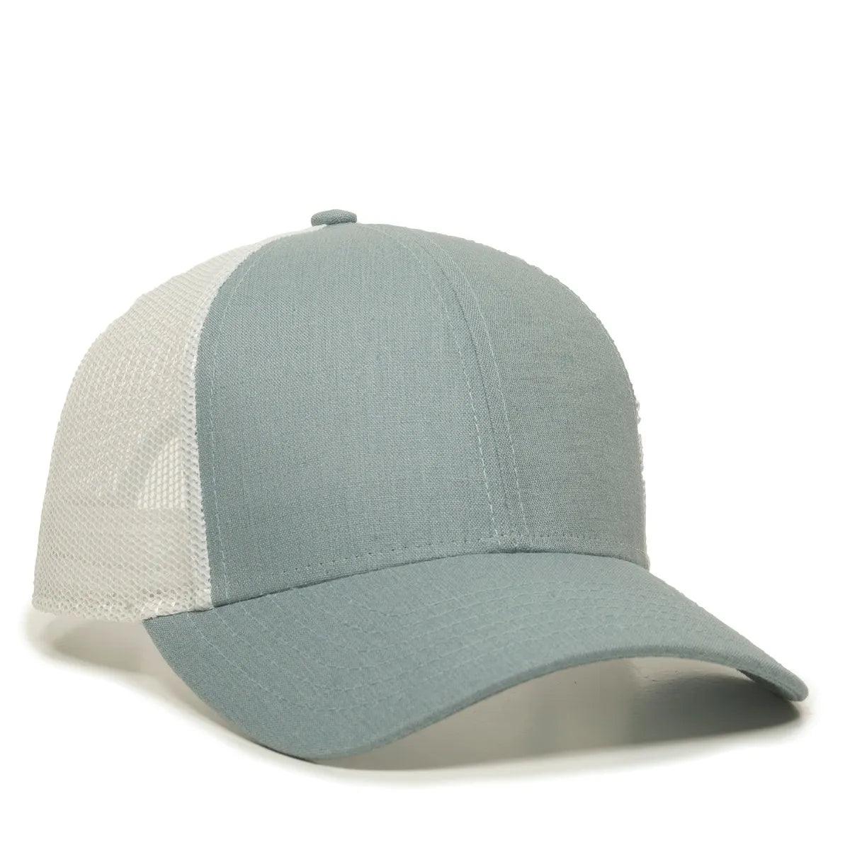 Outdoor Cap Custom Embroidered OC770 Premium Low Profile Trucker Cap Custom hat, custom baseball hat, custom trucker hat, custom embroidered hat, embroidered hat