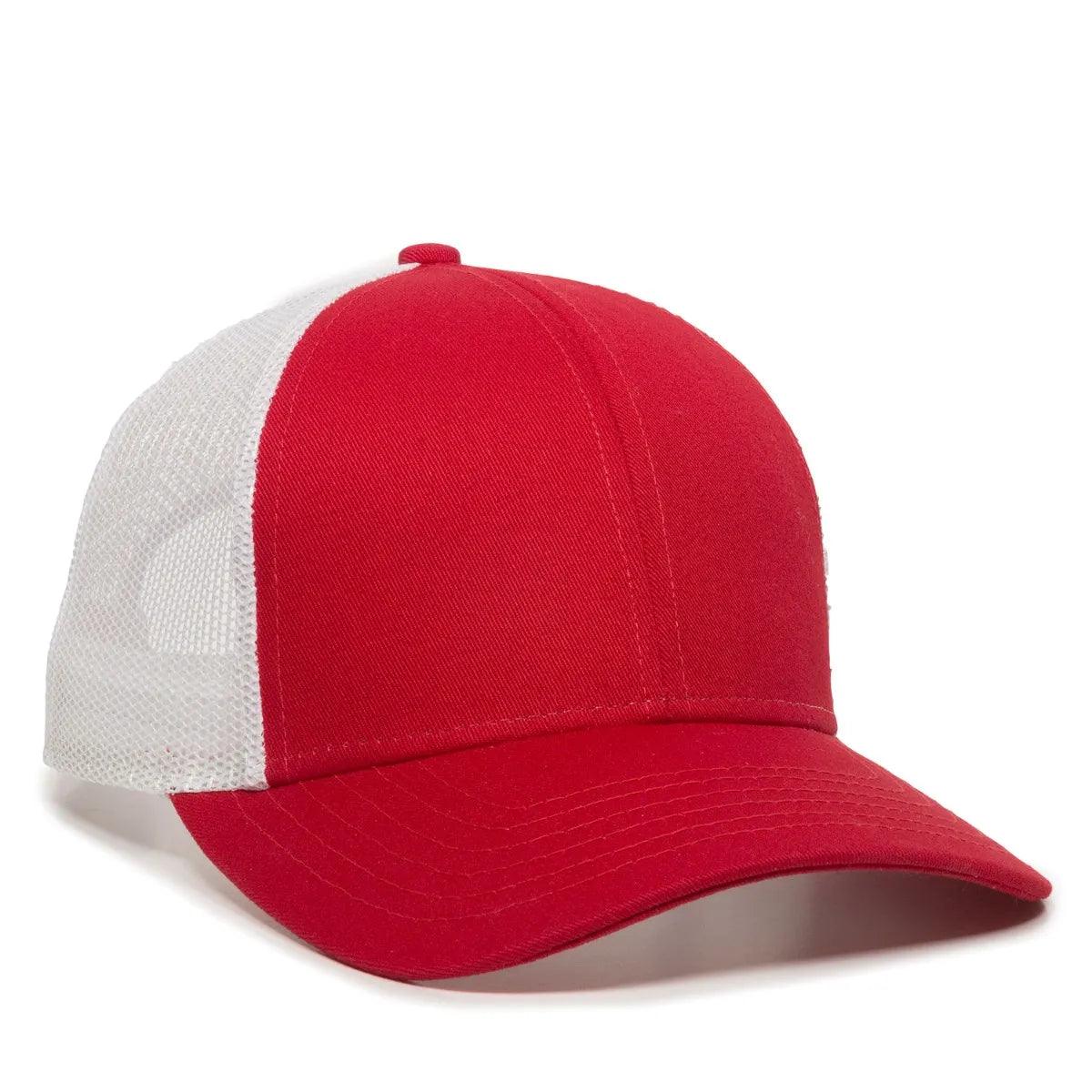 Outdoor Cap Custom Embroidered OC770 Premium Low Profile Trucker Cap Custom hat, custom baseball hat, custom trucker hat, custom embroidered hat, embroidered hat
