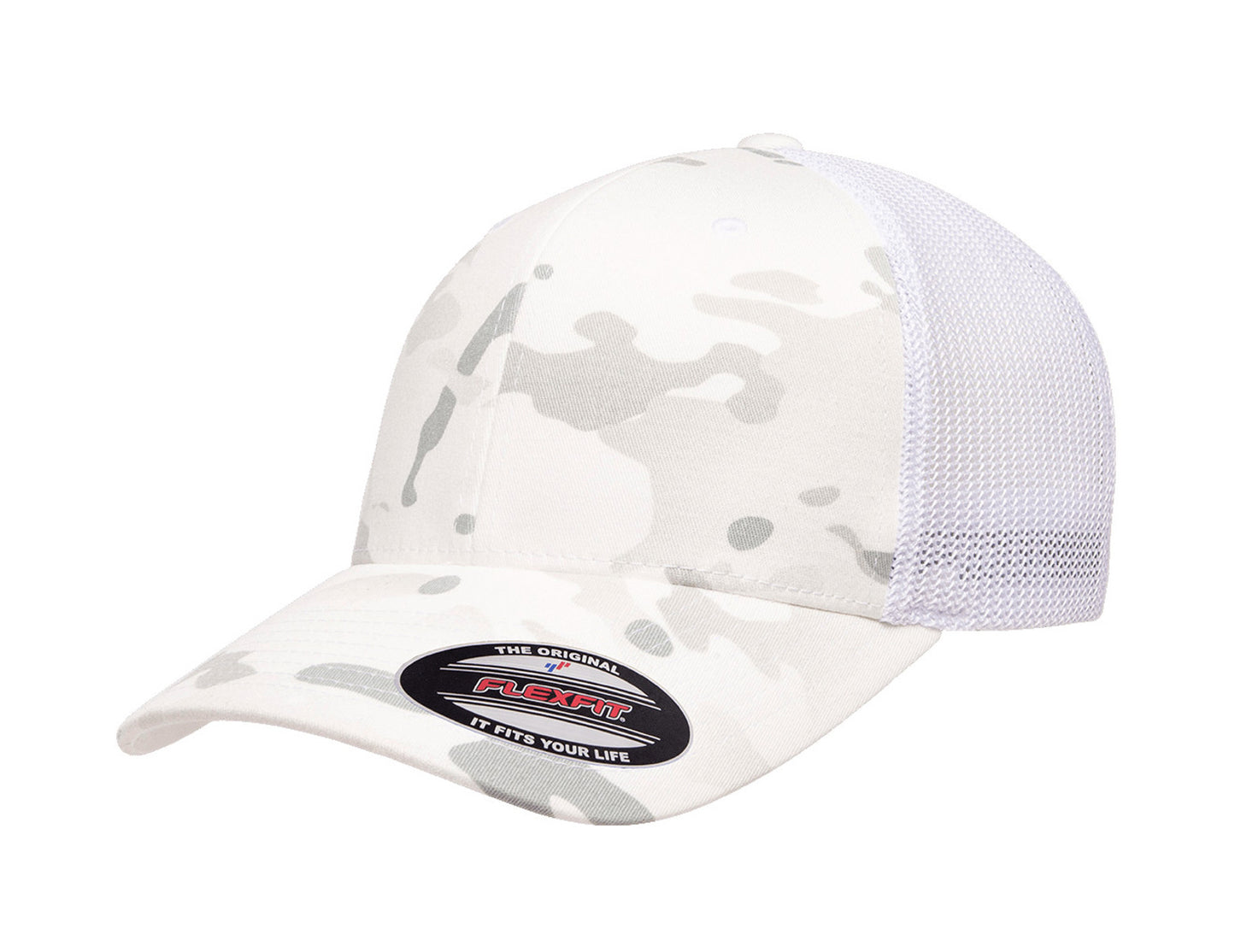 Custom Embroidered Flexfit 6511 Trucker Fitted Cap