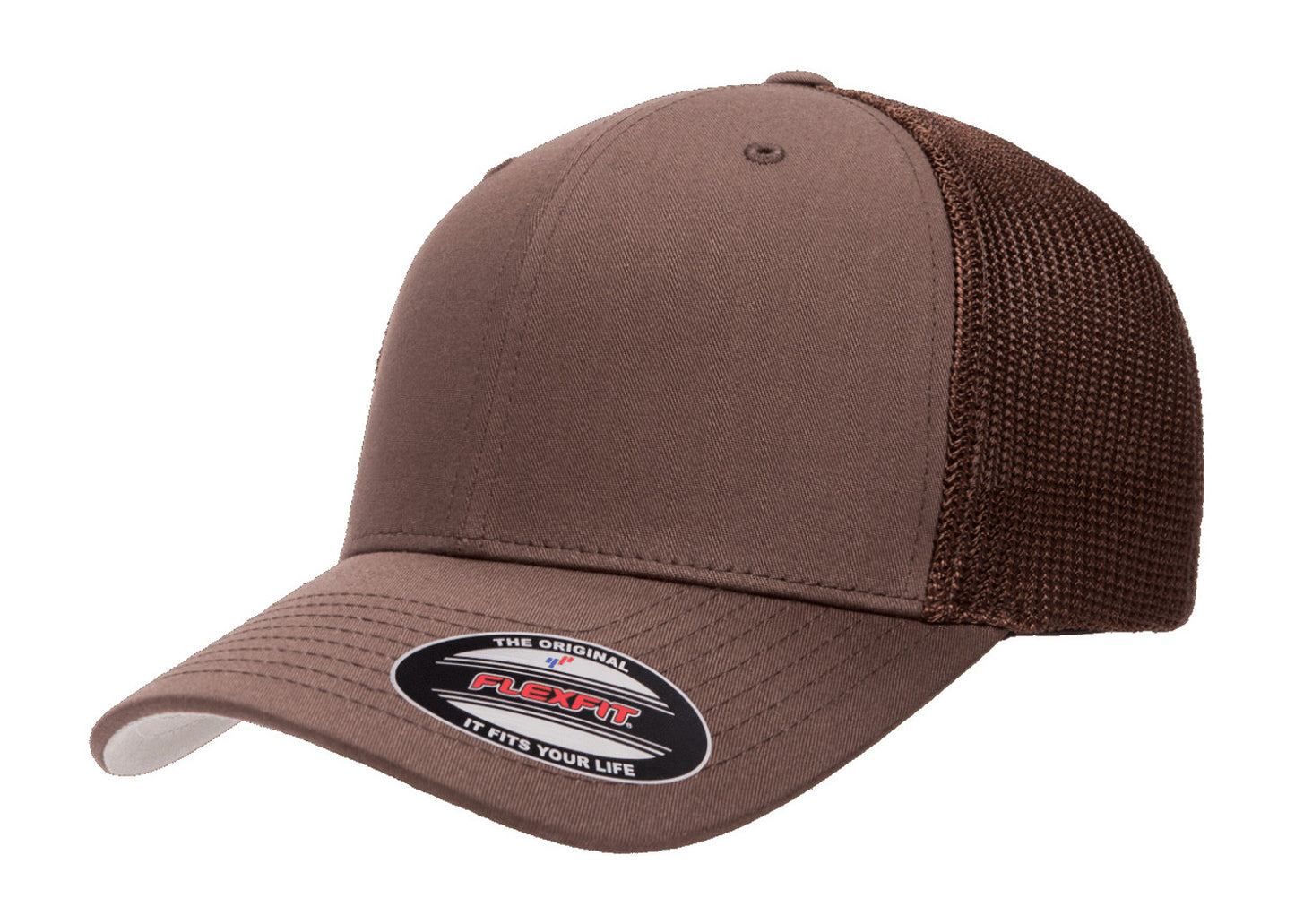 Custom Embroidered Flexfit 6511 Trucker Fitted Cap