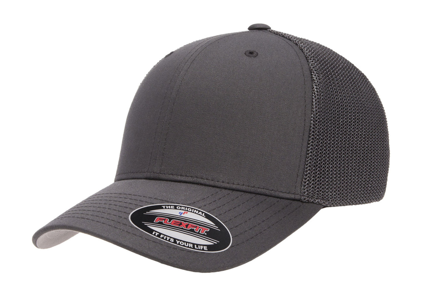 Custom Embroidered Flexfit 6511 Trucker Fitted Cap