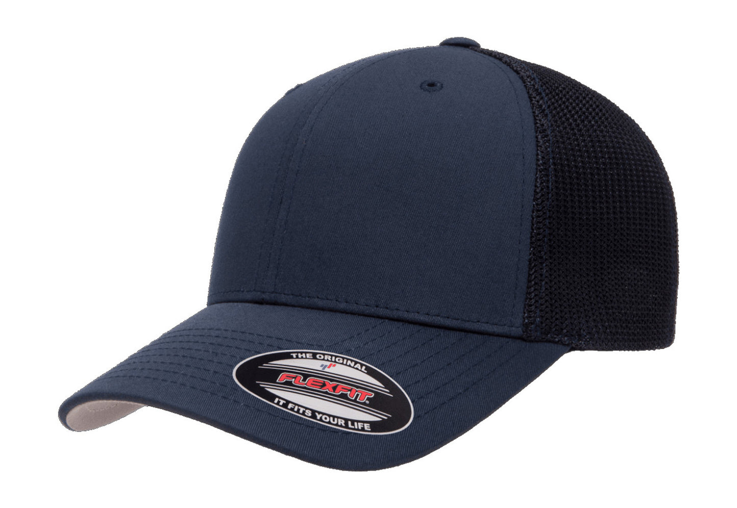 Custom Embroidered Flexfit 6511 Trucker Fitted Cap