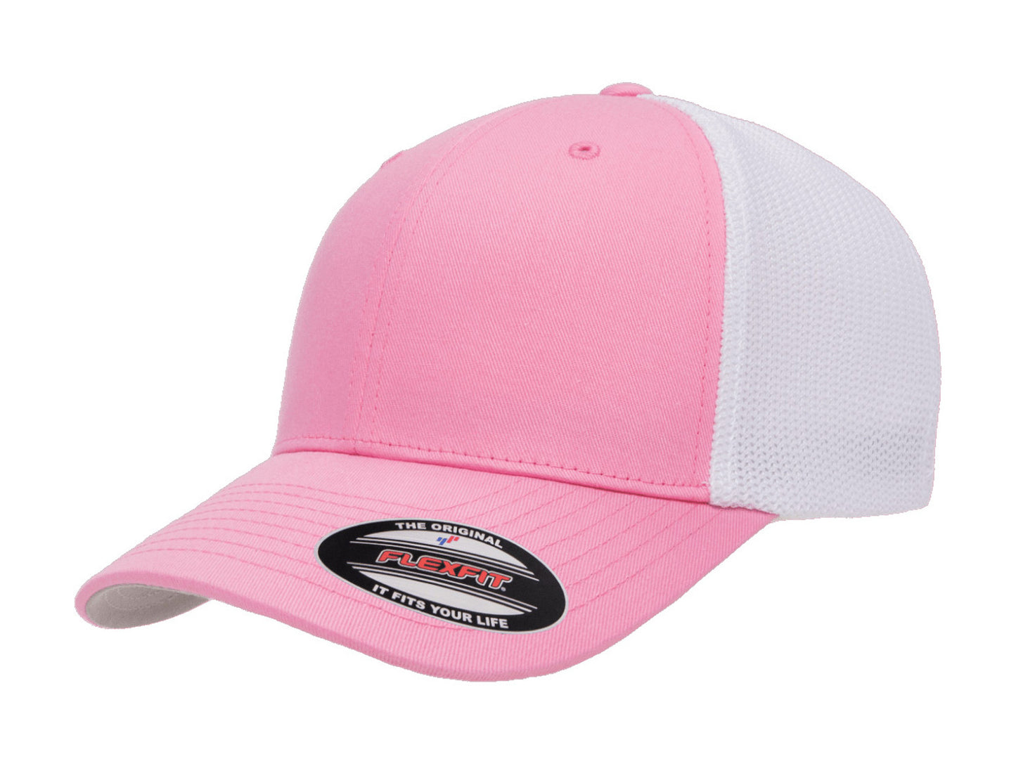 Custom Embroidered Flexfit 6511 Trucker Fitted Cap