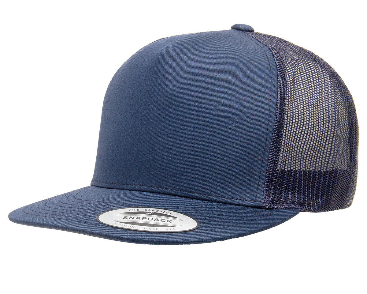 Custom Yupoong 6006 Classic Trucker Cap — Personalized High-Profile Mesh Hat