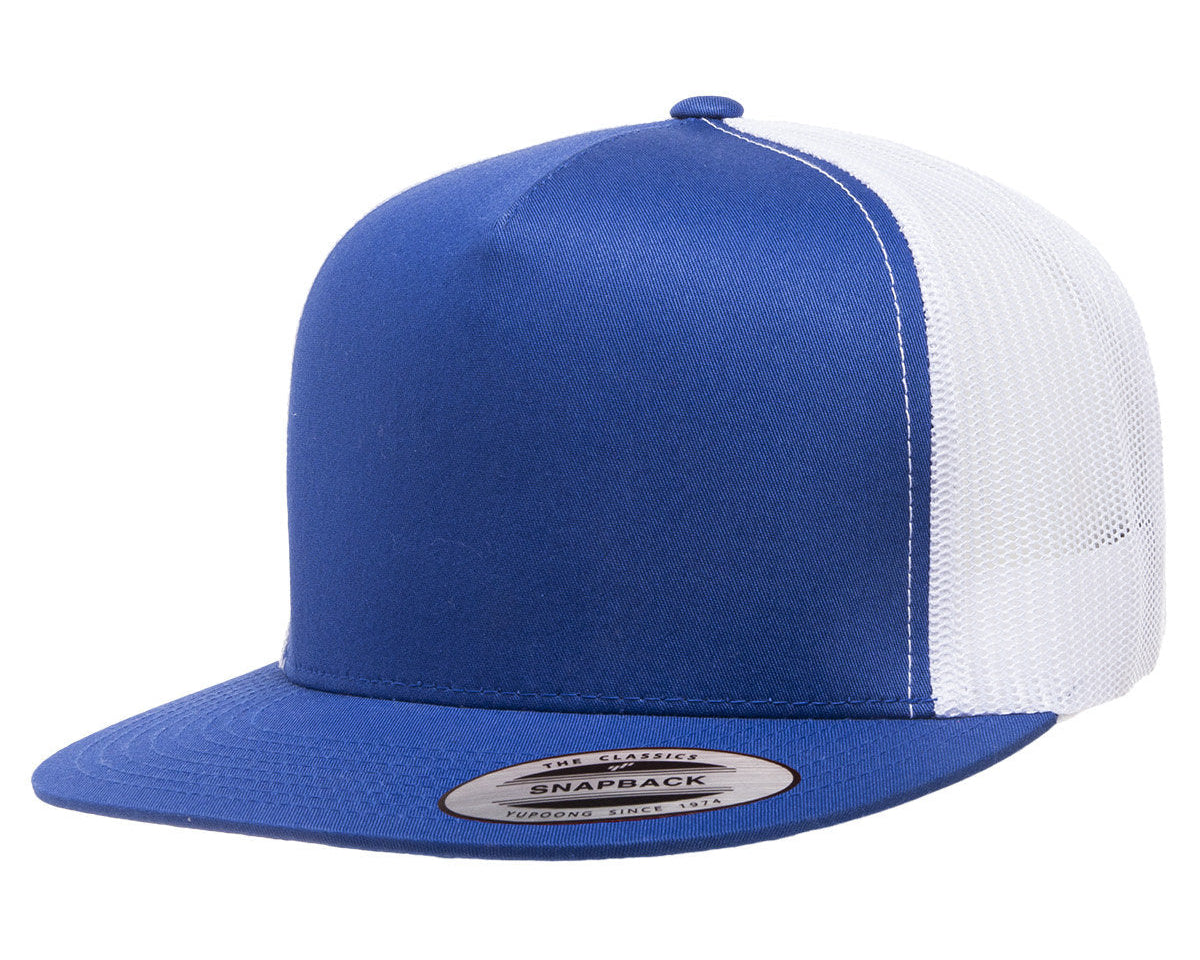 Custom Yupoong 6006 Classic Trucker Cap — Personalized High-Profile Mesh Hat