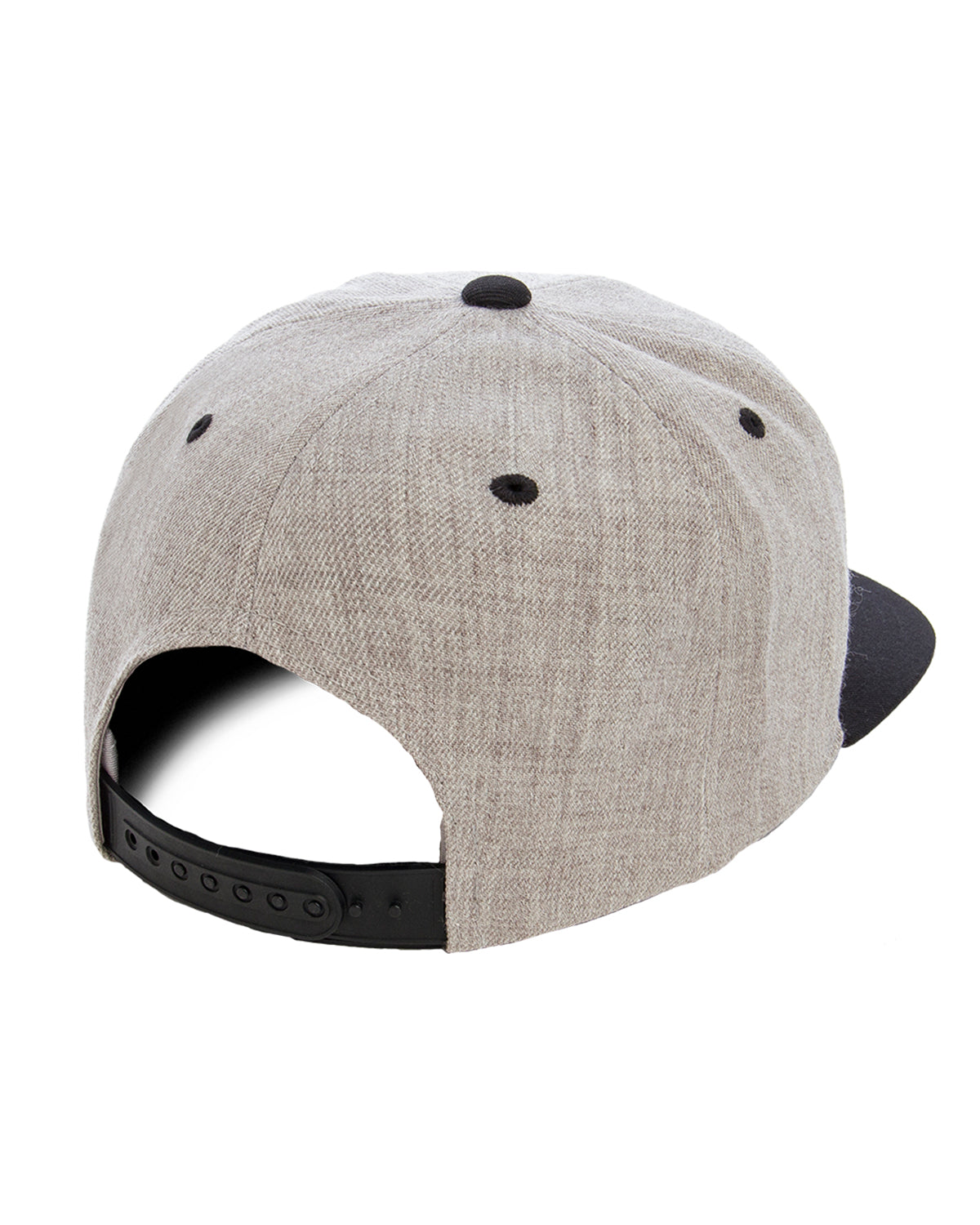 Custom Embroidered Yupoong 6089MT Adult 6-Panel Structured Flat Visor Classic Two-Tone Snapback Cap