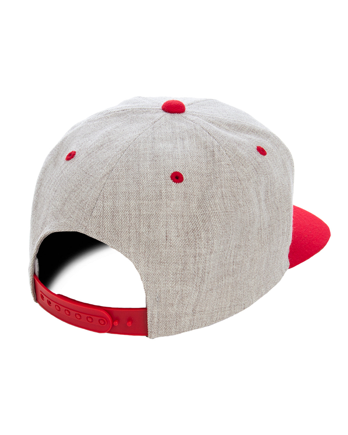 Custom Embroidered Yupoong 6089MT Adult 6-Panel Structured Flat Visor Classic Two-Tone Snapback Cap