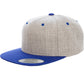 Custom Embroidered Yupoong 6089MT Adult 6-Panel Structured Flat Visor Classic Two-Tone Snapback Cap