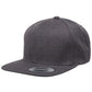 Flexfit Custom Embroidered Yupoong 6089MT 6-Panel Structured Snapback Cap Custom hat, custom baseball hat, custom trucker hat, custom embroidered hat, embroidered hat