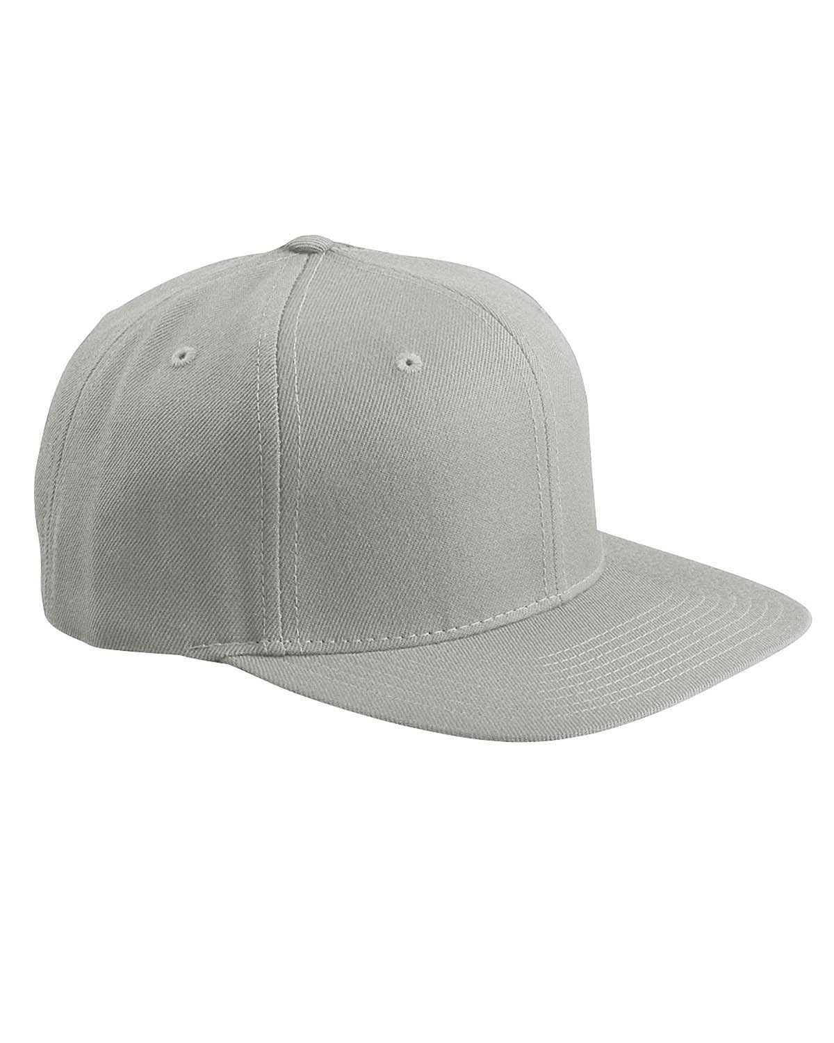 Custom Embroidered Yupoong 6089MT Adult 6-Panel Structured Flat Visor Classic Two-Tone Snapback Cap