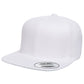 Custom Embroidered Yupoong 6089MT Adult 6-Panel Structured Flat Visor Classic Two-Tone Snapback Cap