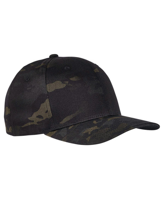 Flexfit Custom Embroidered FlexFit 6277 Fitted Multicam Cap Custom hat, custom baseball hat, custom trucker hat, custom embroidered hat, embroidered hat