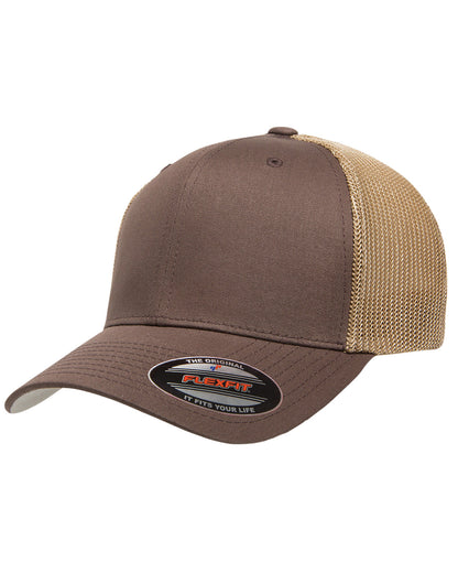 Custom Embroidered Flexfit 6511 Trucker Fitted Cap